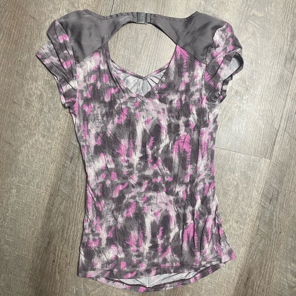 Calvin Klein V-Neck Activewear Top - Picture 2 of 3